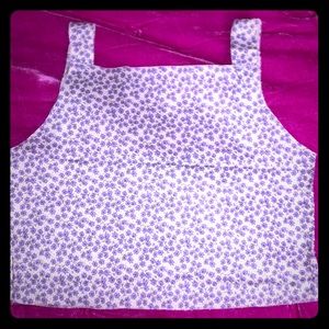 Purple flower tank top